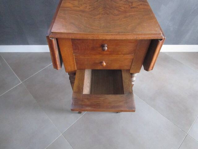 Old side table - folding edges