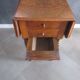 Old side table - folding edges