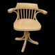 Chaise pivotante style Baumann