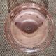 Art Deco pink glass lampshade