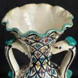 Safi Moroccan vase with 2 handles