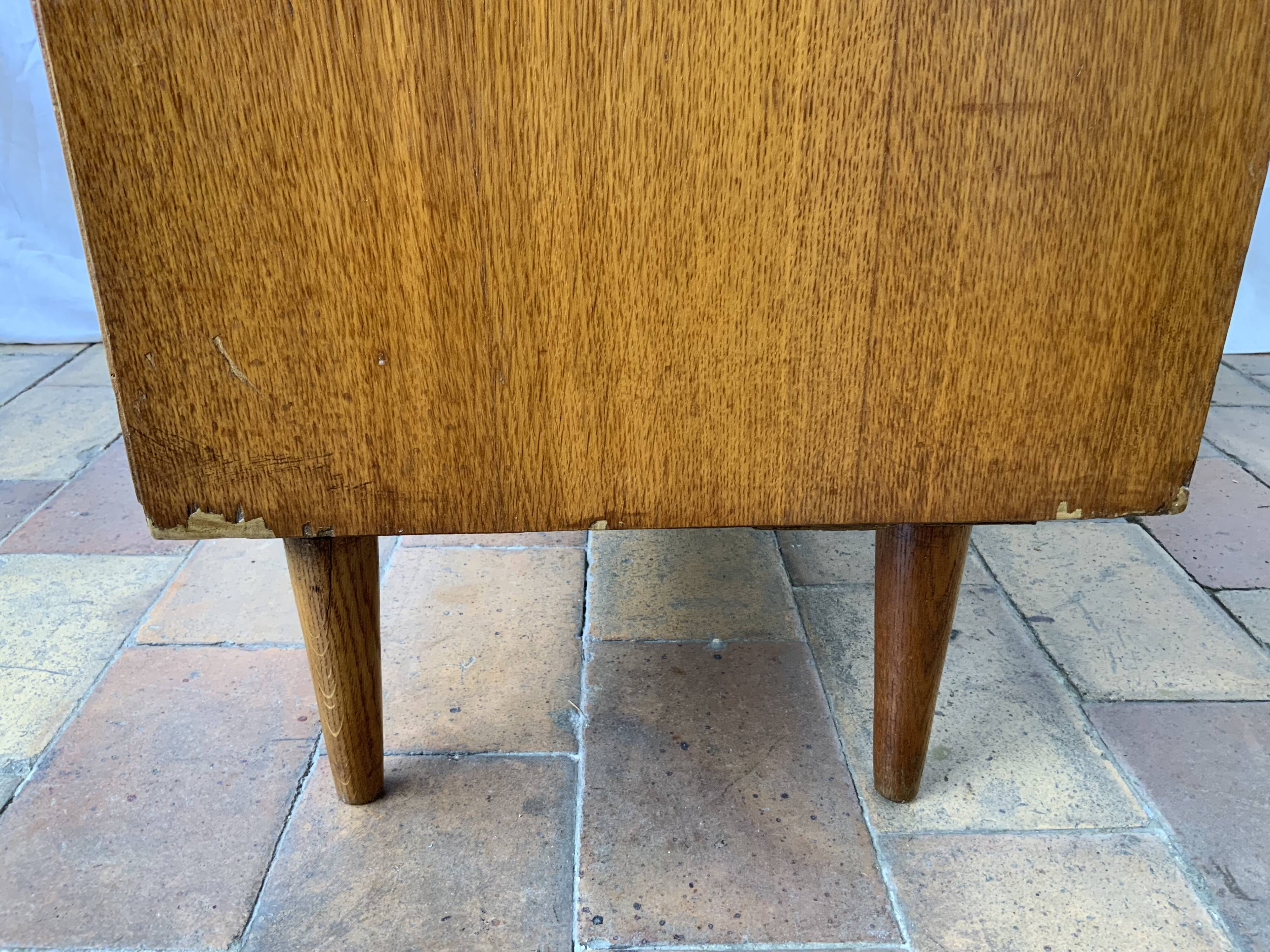Vintage wood and canning chest of drawers