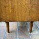 Commode vintage bois et cannage