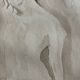 Signed watercolour monochrome painting "Hammam" of a female portrait.