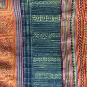 Traditional Indian patchwork bed throw/sofa 140*190