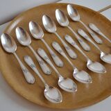 12 tablespoons metal argente orfevre frionnet francois