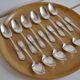 12 tablespoons metal argente orfevre frionnet francois