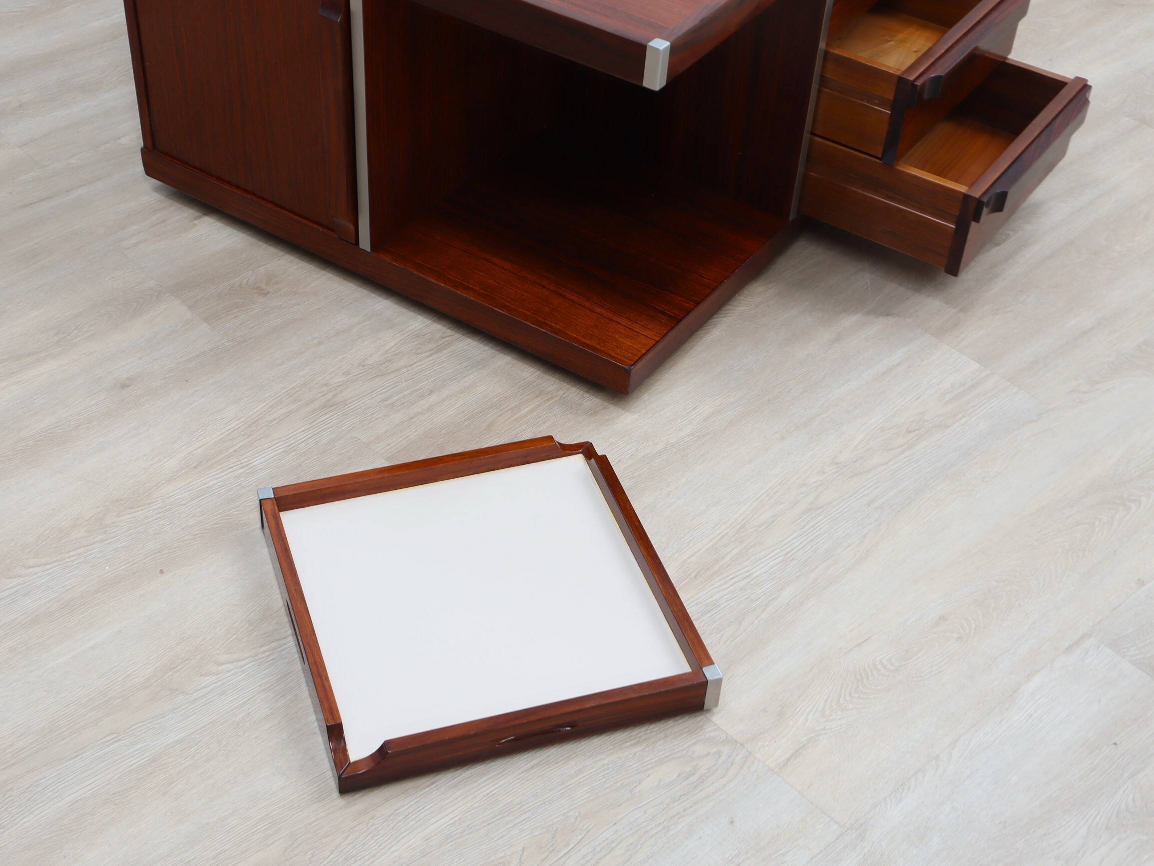 1970s FIARM modular bar cube coffee table