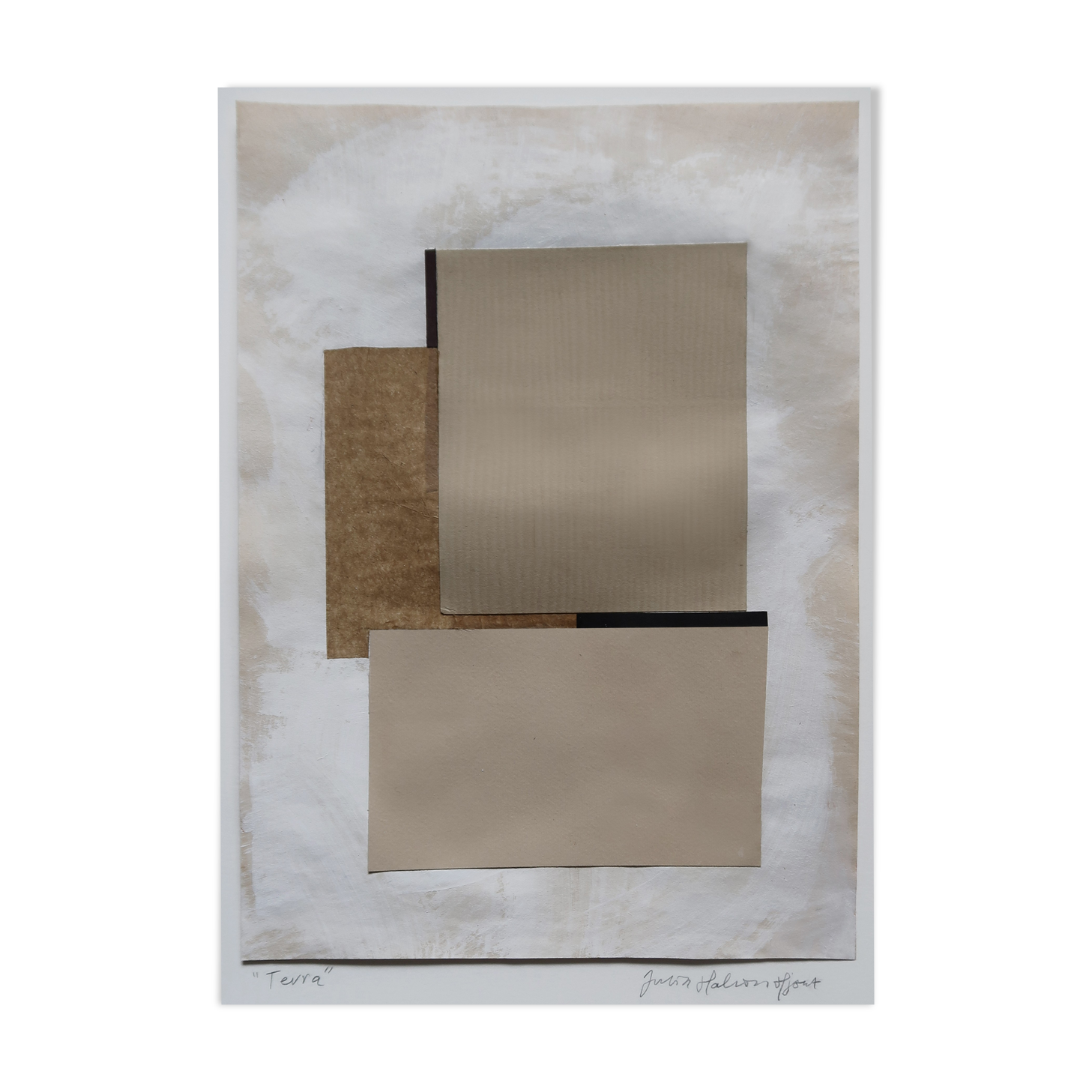 "terra" original collage