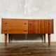 Enfilade / Meuble TV scandinave en teck 1960