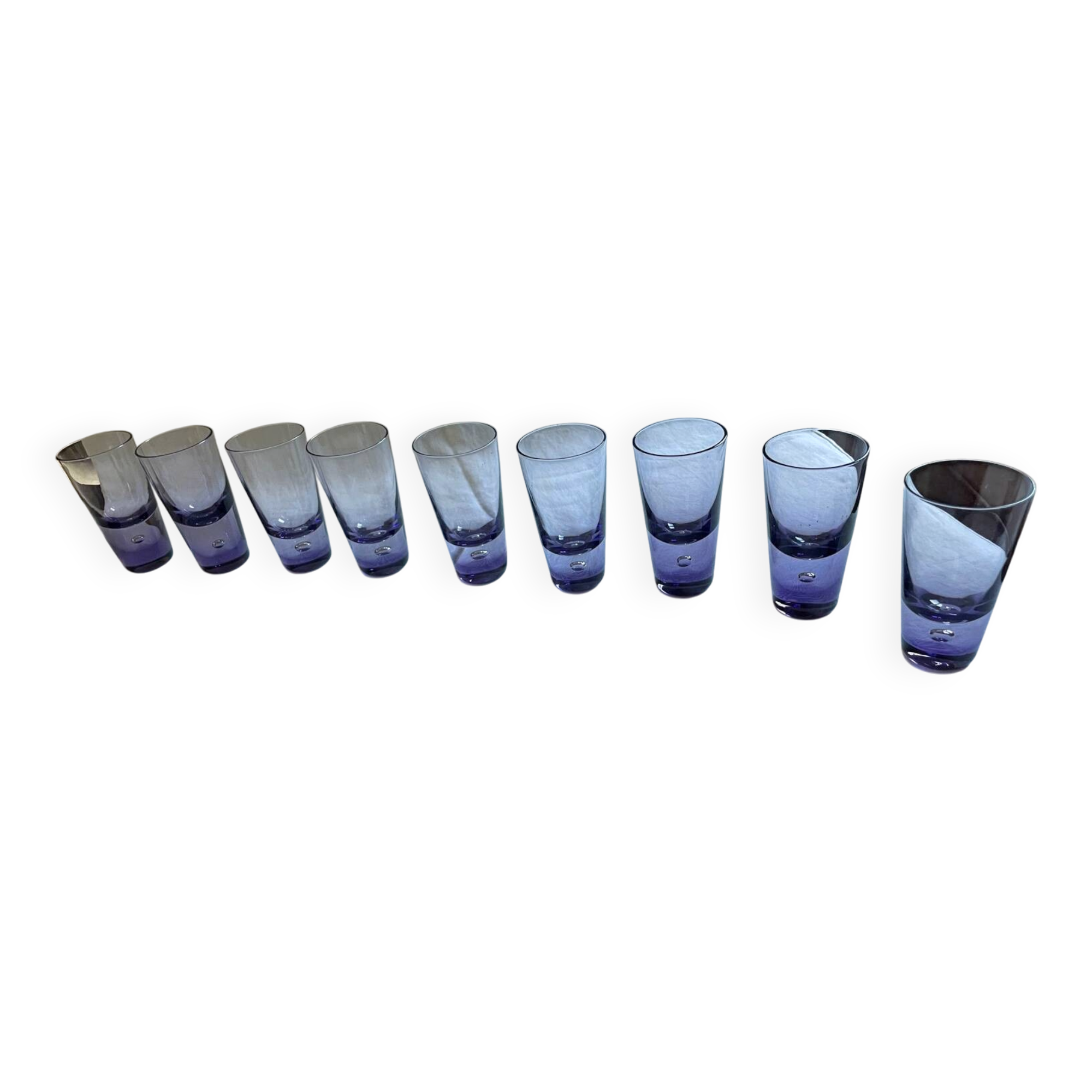 Vintage Purple Bubble Shots