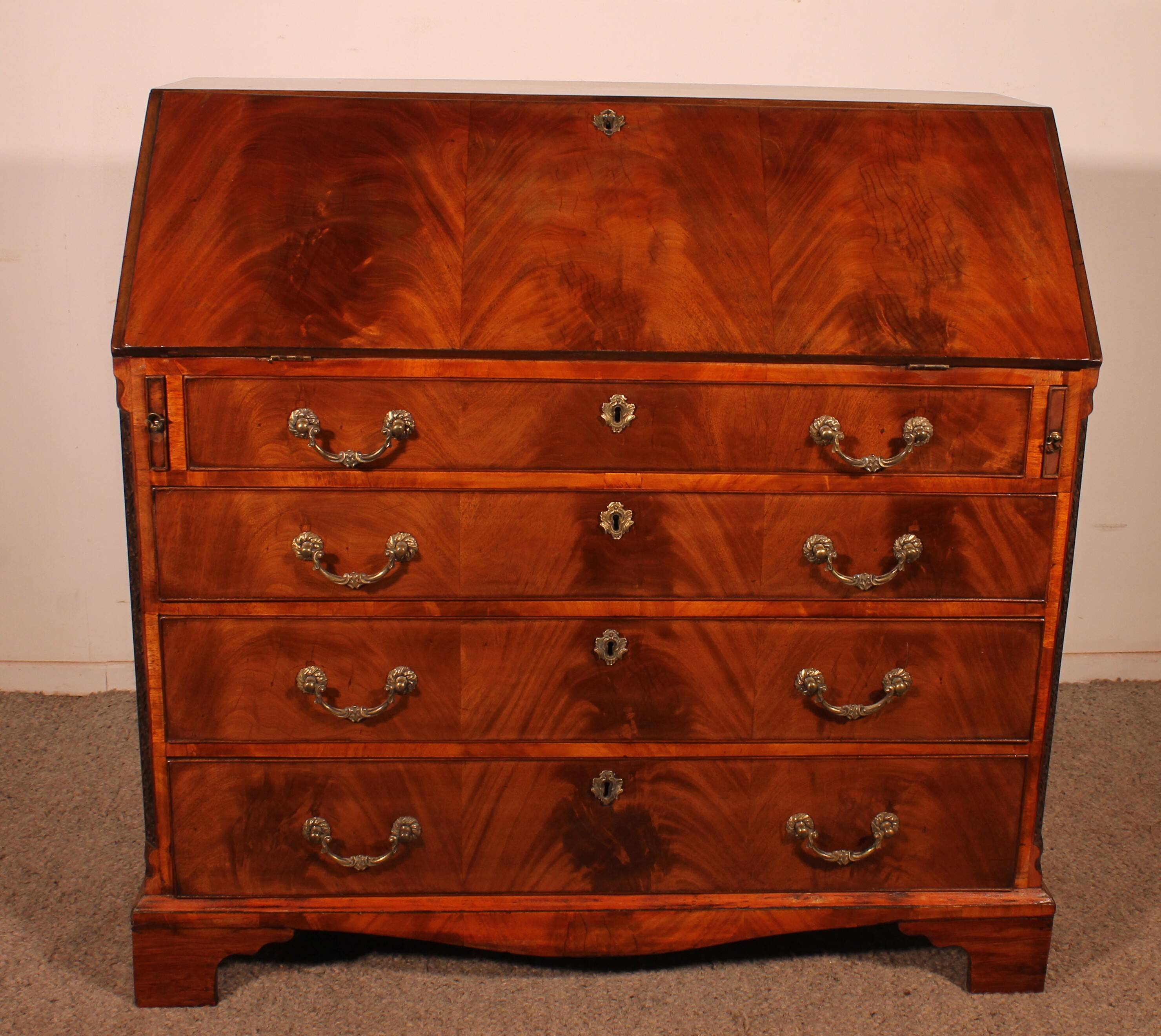 18th century period mahogany secretary