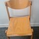 Beech chair: Roland Rainer style