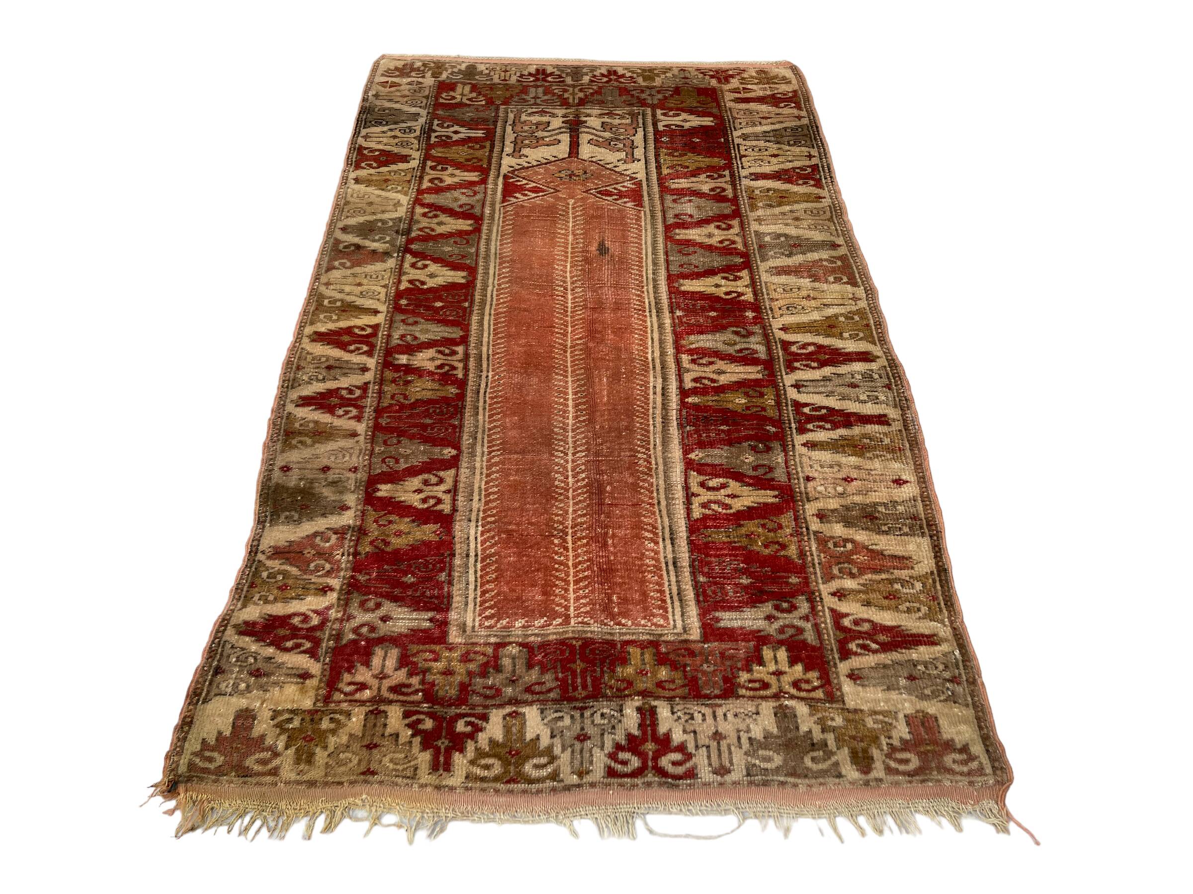 Vintage Turkish Milas  Rug  , 174 X 104 cm