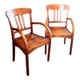 Pair of bistro chairs