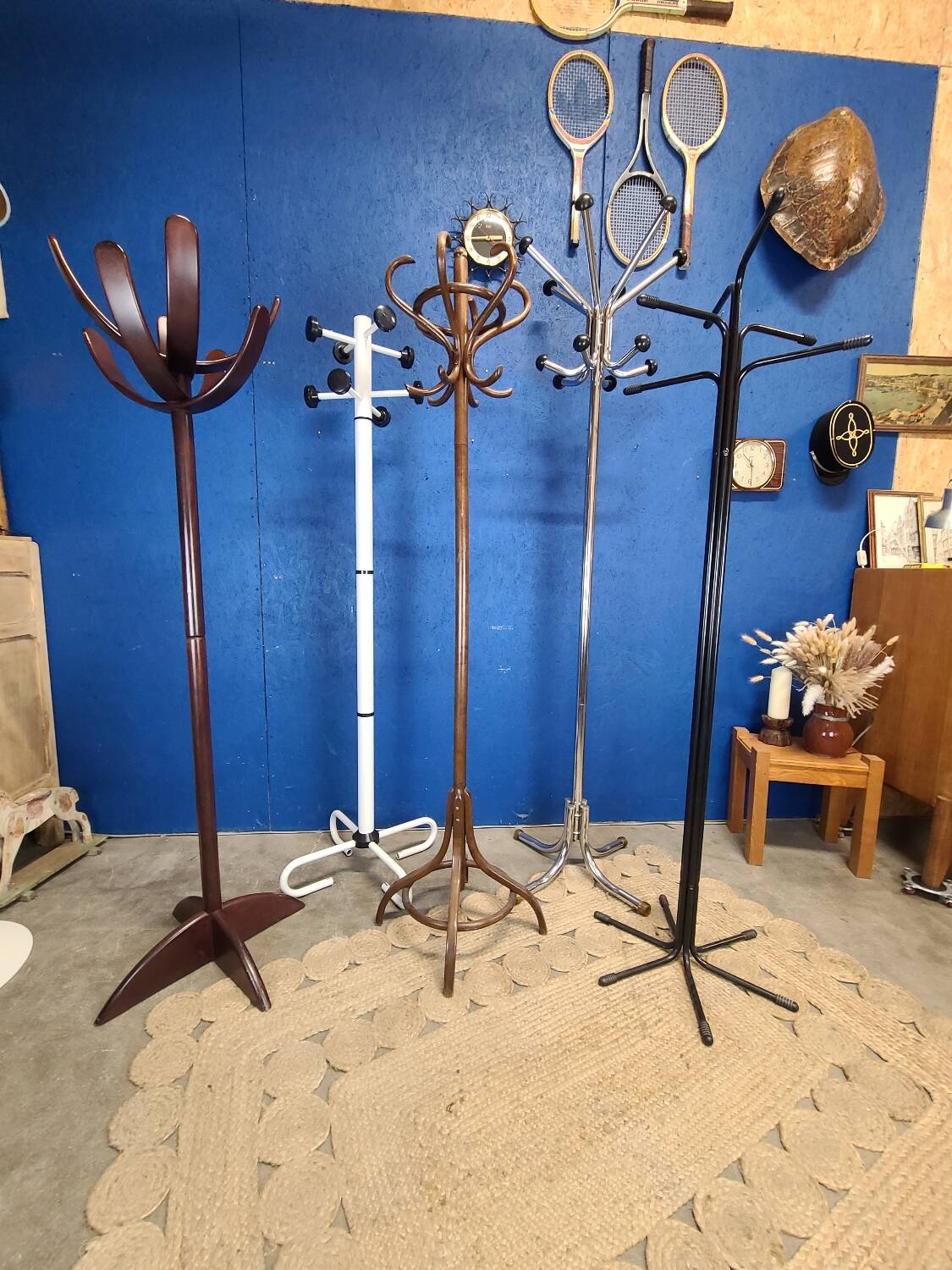 1970s designer coat rack
