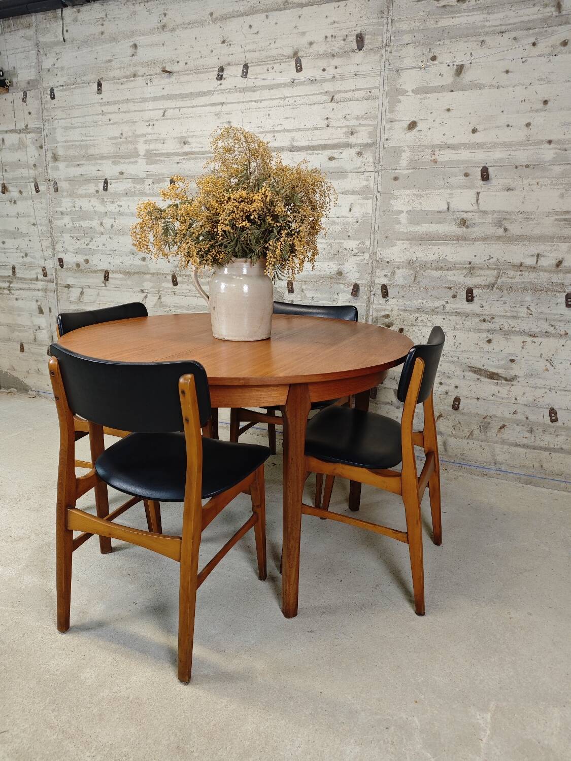 Table extensible vintage