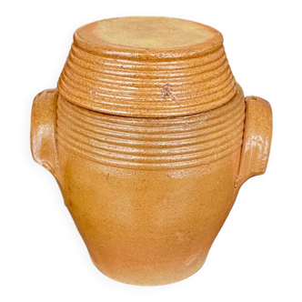 Sandstone mustard pot