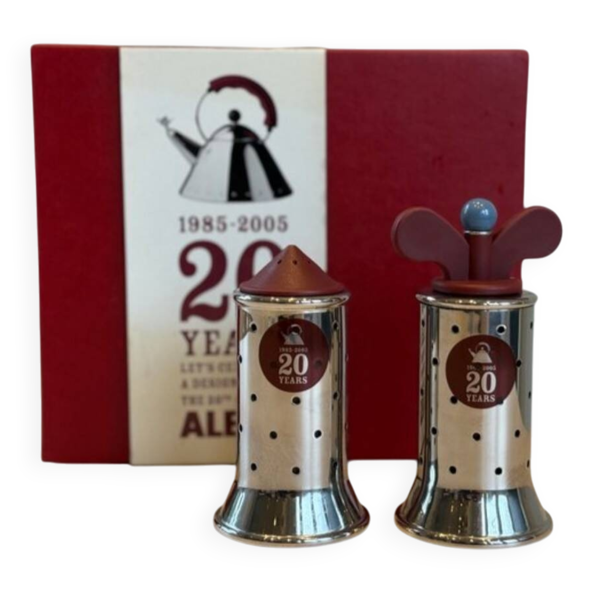 Salt shaker and pepper mill Alessi