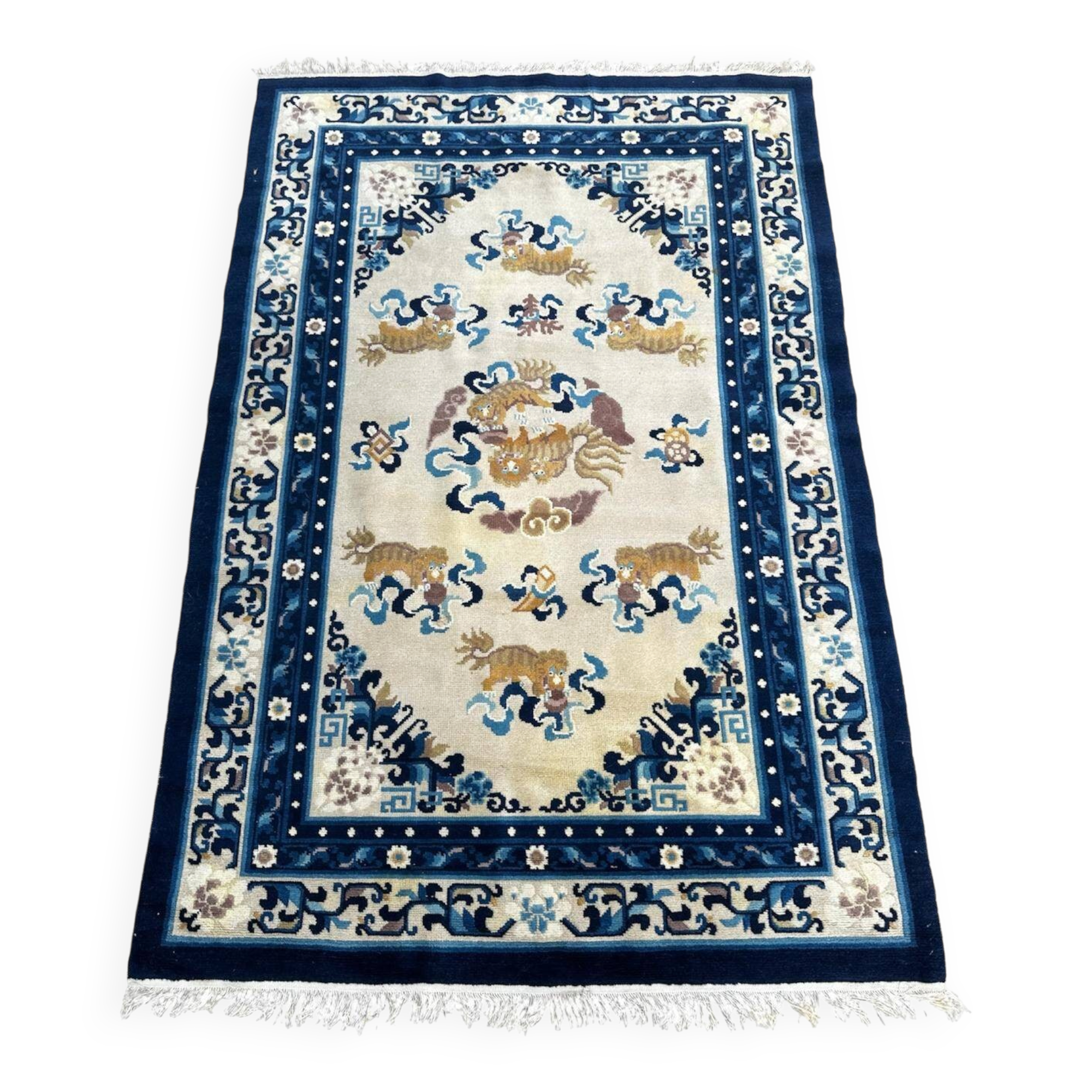 Tapis chinois fait main