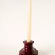 Ceramic candle holder, Bordeaux, Vallauris style, 1960