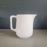 Large white porcelain pitcher 2L