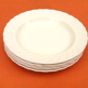 Assiettes creuses Salins France  Bord festonné , Années 1950