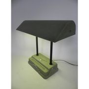 Lampe de bureau art déco Sevadac avec lampe fluorescente