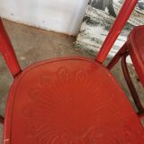 Set de 4 chaises bistrot bois courbé Fischel