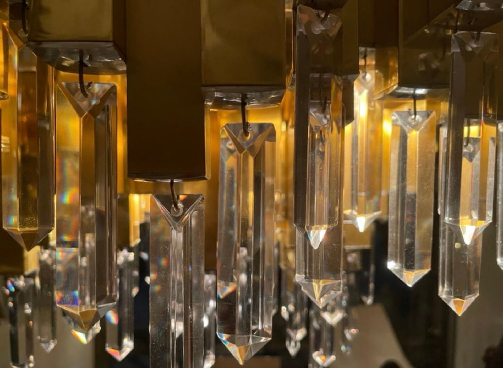 Bd Lumica chandelier in brass, 12 lamps, unique model.