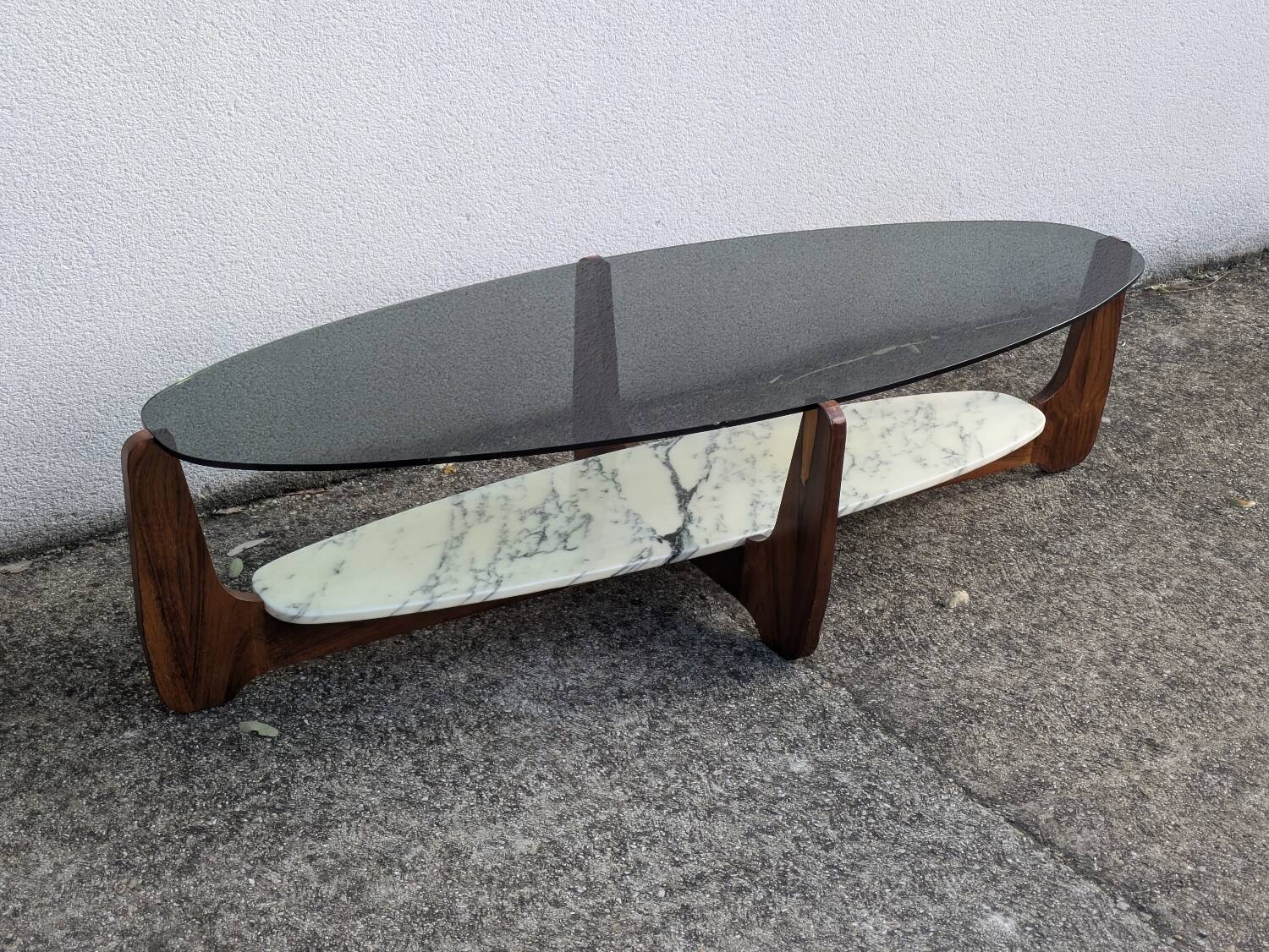 Coffee table by Hugues Poignant, 1960/70 vintage, France, Design
