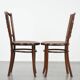 Set of 2 wooden vintage bistro chairs Jacob & Josef Kohn Wien