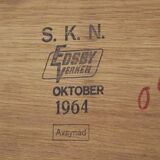 Scandinavian oak console, Edsbyverken, Sweden, 1960