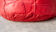 Large Leather Pouf Brazil 2000s