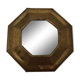 Brass mirror