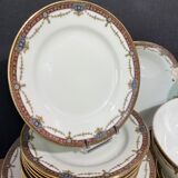 Limoges porcelain table service in Louis XVI style
