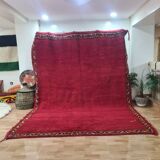Handmade wool Berber rug 330X220 cm