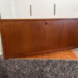 Teak Bar Cabinet By Kai Kristiansen For Feldballes, 1960s