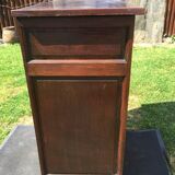 Buffet neo Louis XIII in oak with 1 door and 1 drawer.