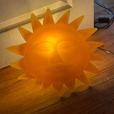 Sun wall lamp by jean-charles de castelbajac for brossier saderne & roset line, 90s.