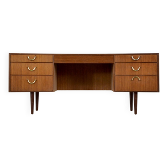 Midcentury Meredew Desk In Teak. Vintage / Modern / Retro / Danish Style.