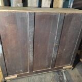 Vitrine en bois massif