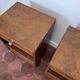 Pair of bedside tables / Art Deco accent furniture from the 1930s.