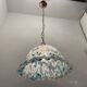 Blue Murano Art Glass Light Pendant 1970’s