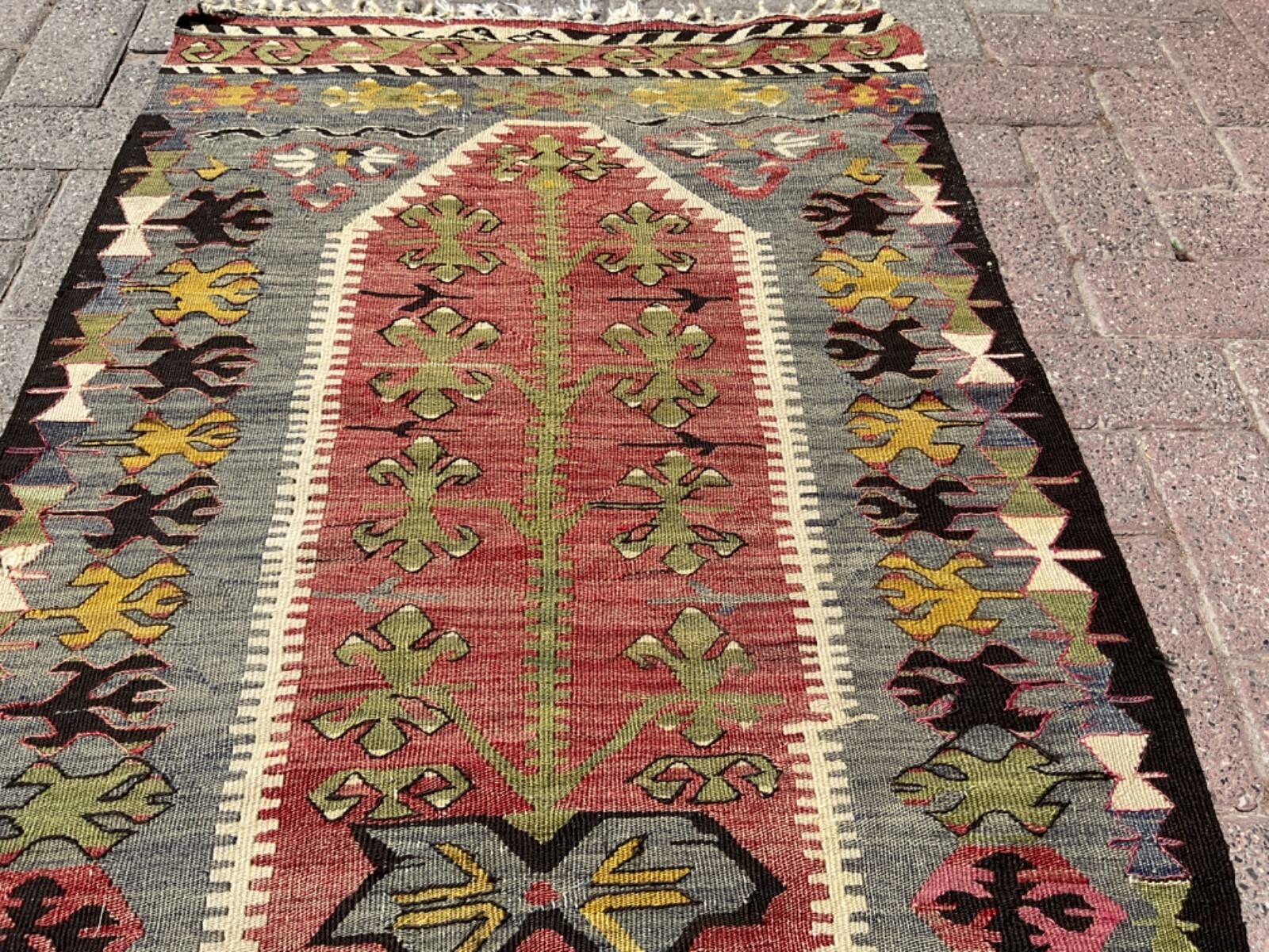 Tapis Kilim, tapis de cuisine, tapis anatolien, tapis Kelim