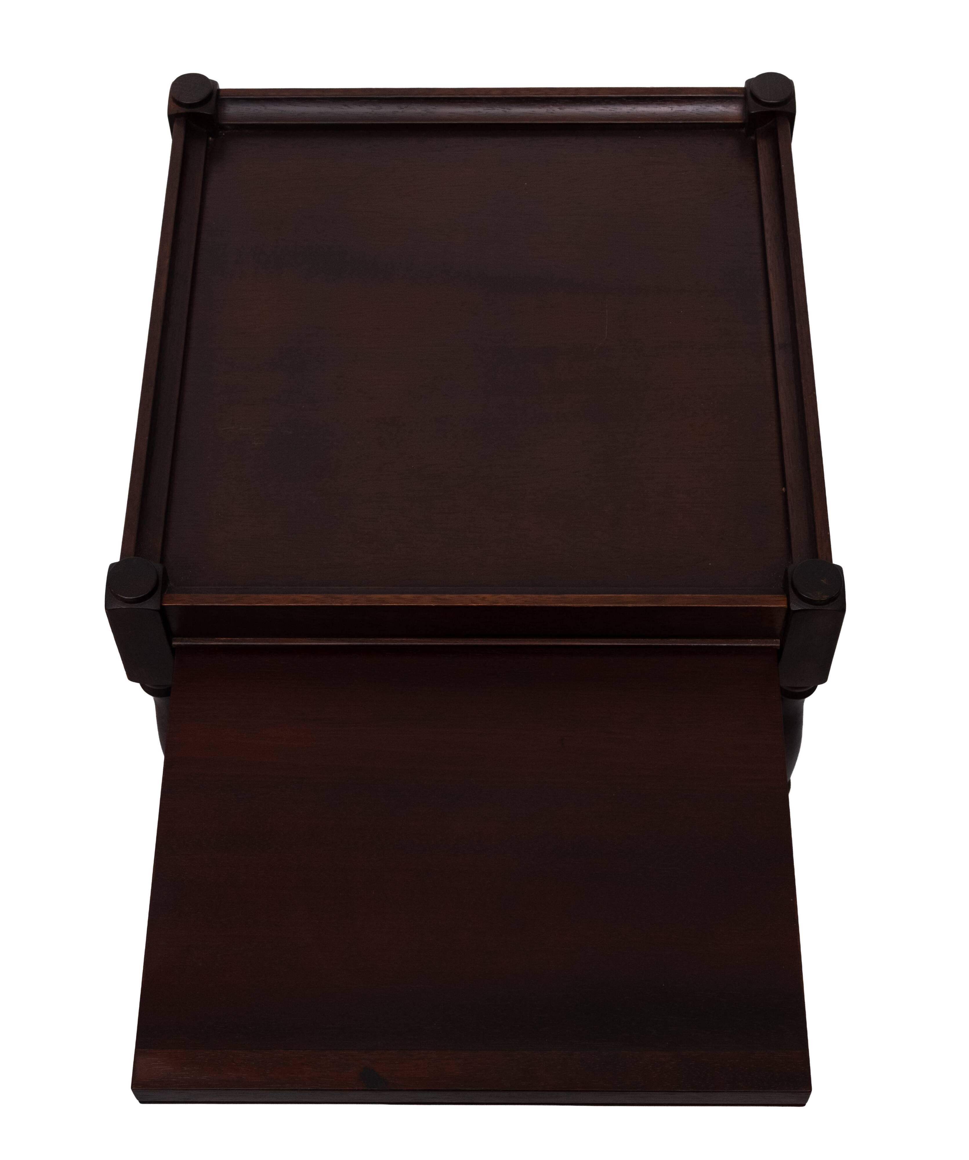 Georgian style set Mahogany night stands sofa tables .England