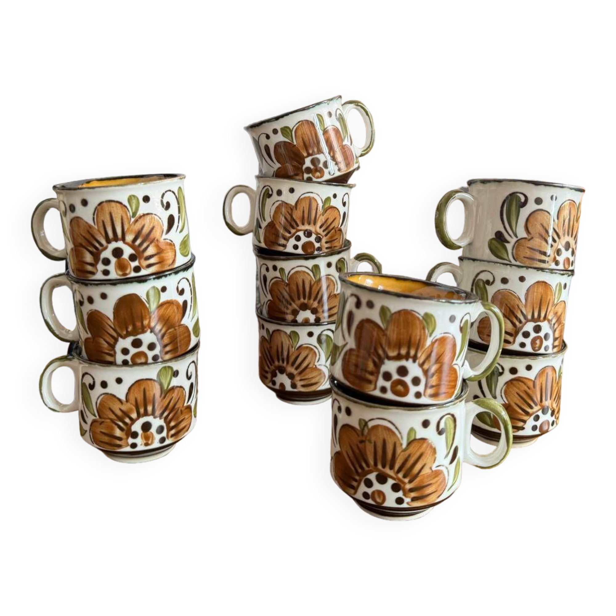 Boch La Louvière cups - Paradiso series