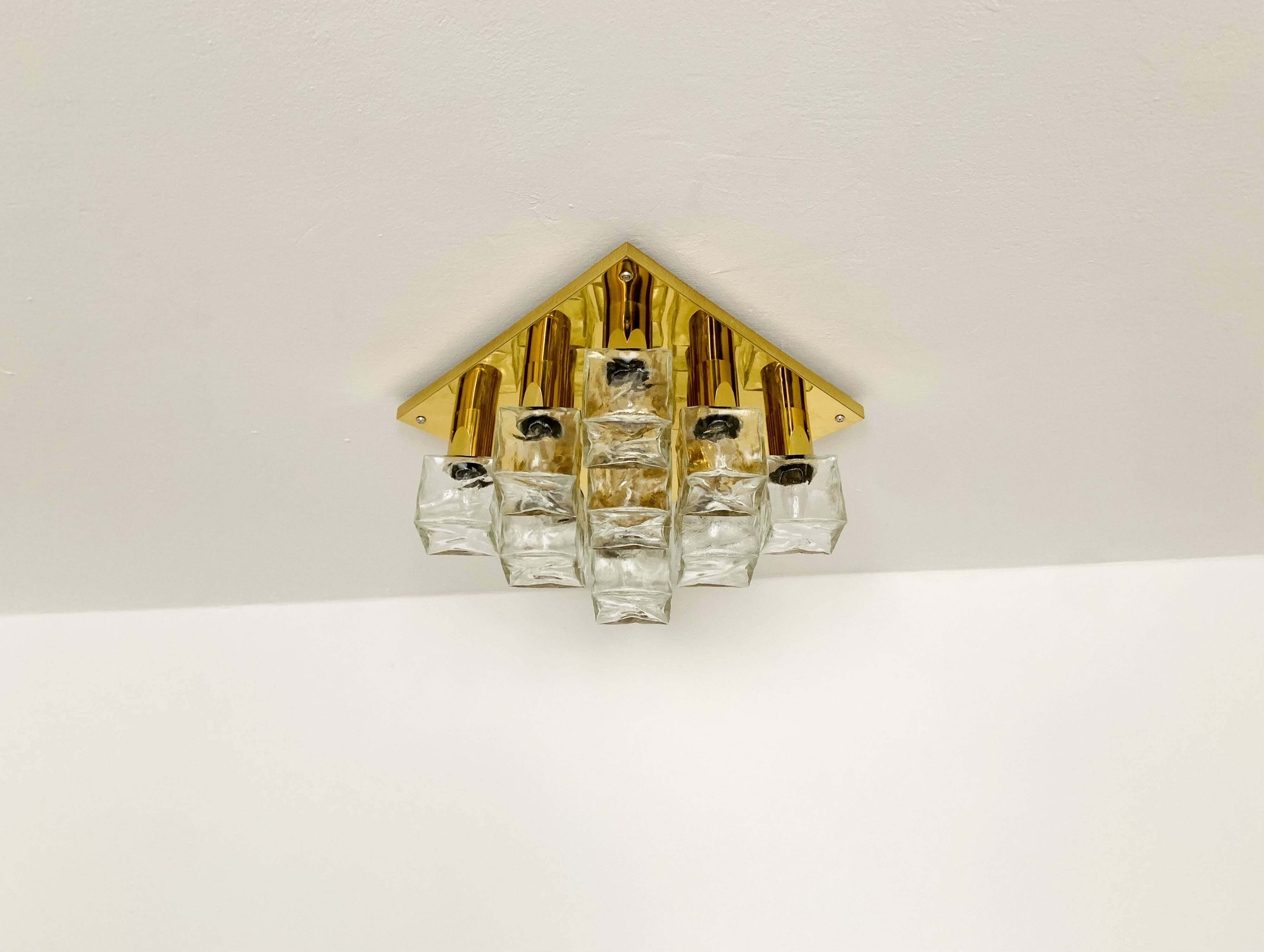 Ice Cube Flush Light by J.T. Kalmar
