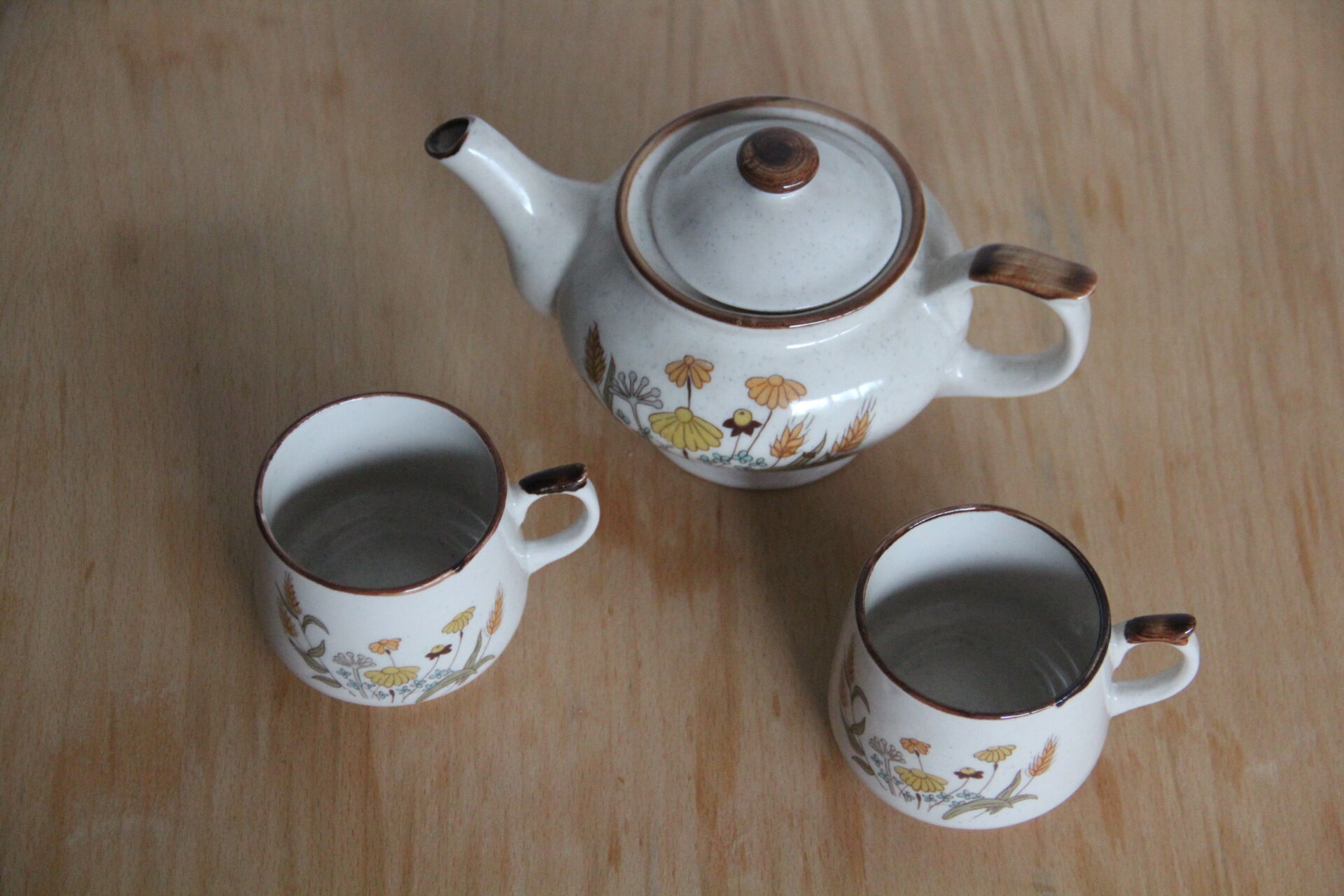 Ceramic tea set
