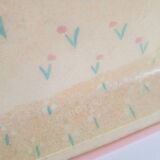 Anne stringer Alpac pink France vintage fiberglass tray